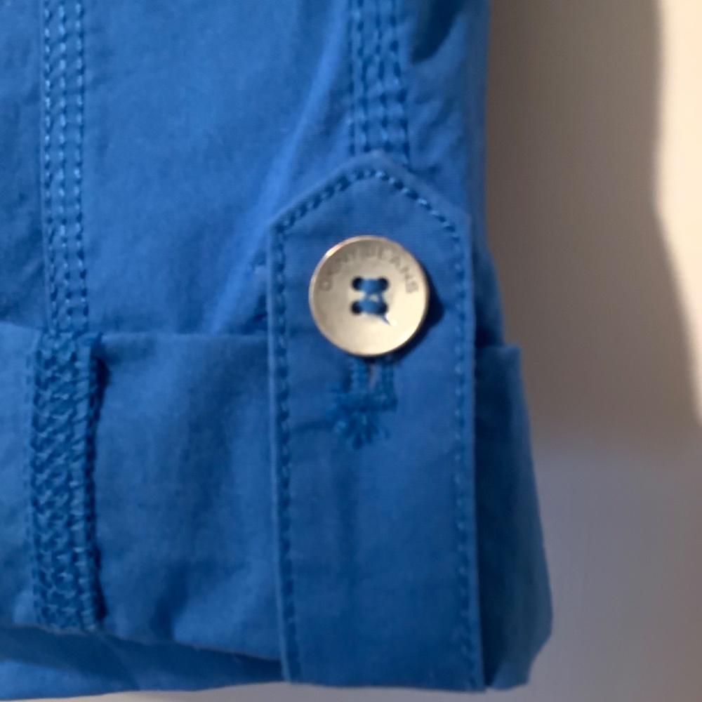 DKNY JEANS size 12 bright blue shorts - Picture 6 of 6